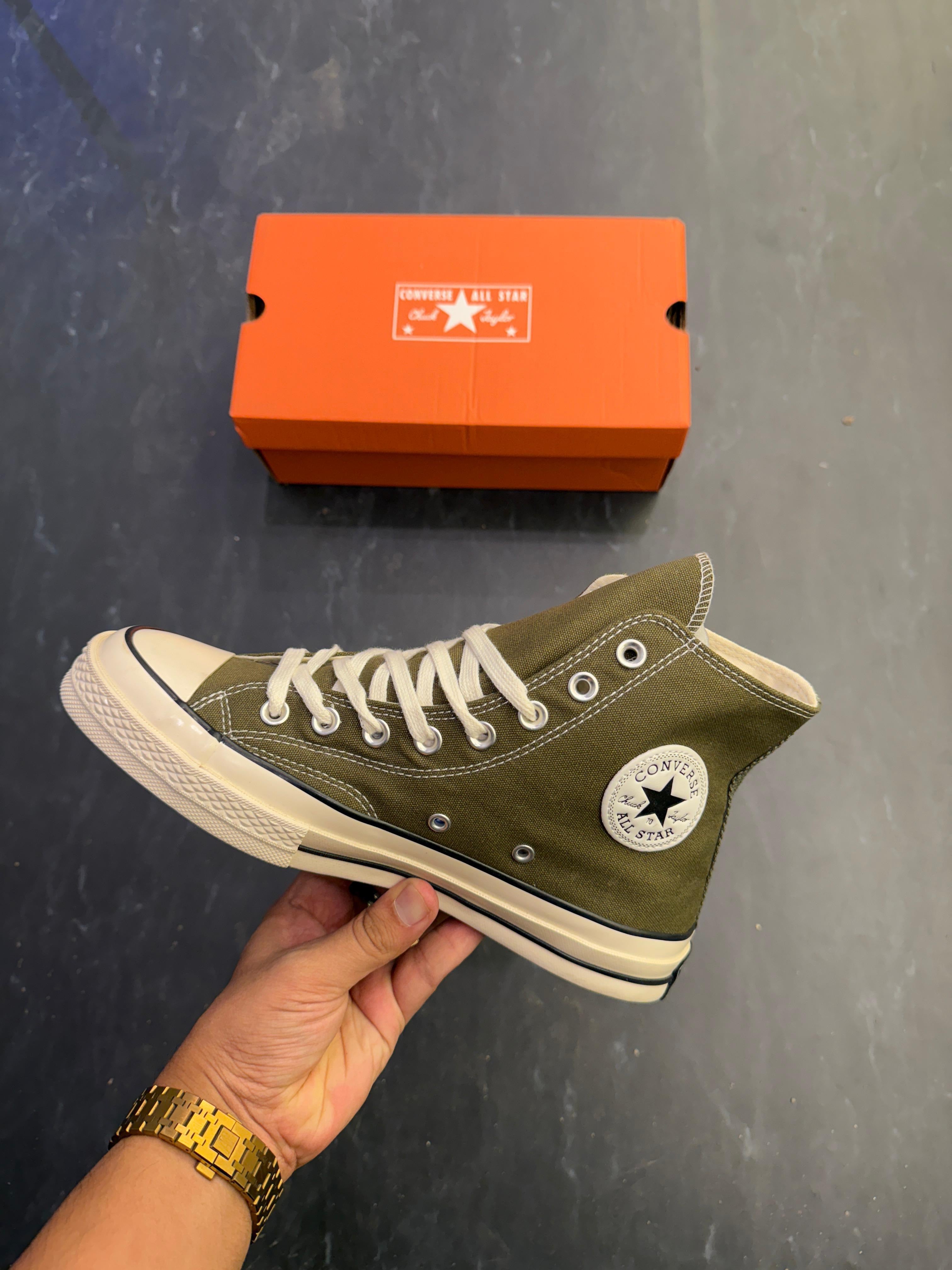 CONVERSE CHUNK 70 ARMY GREN