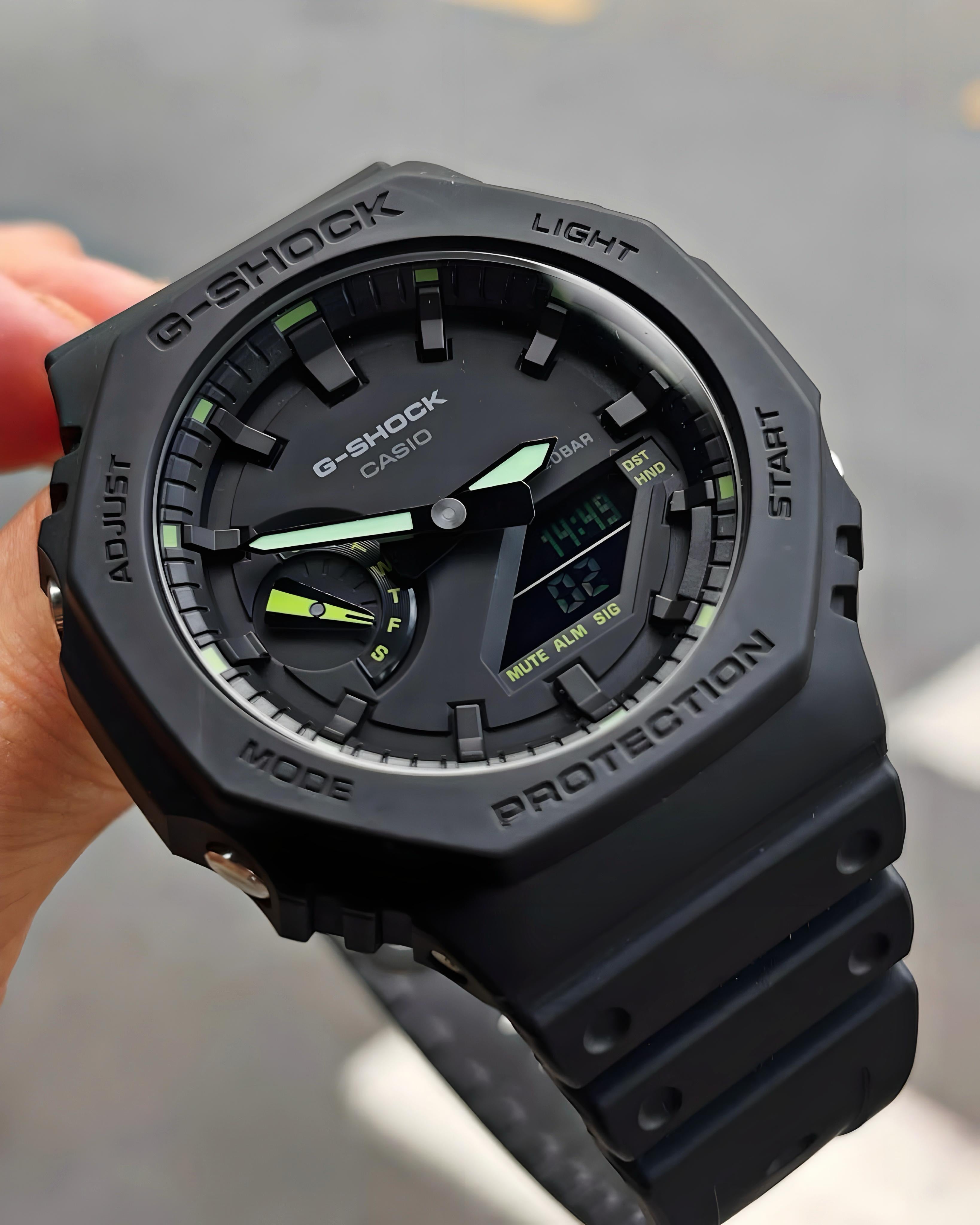 WATCH GA-2100 GREEN