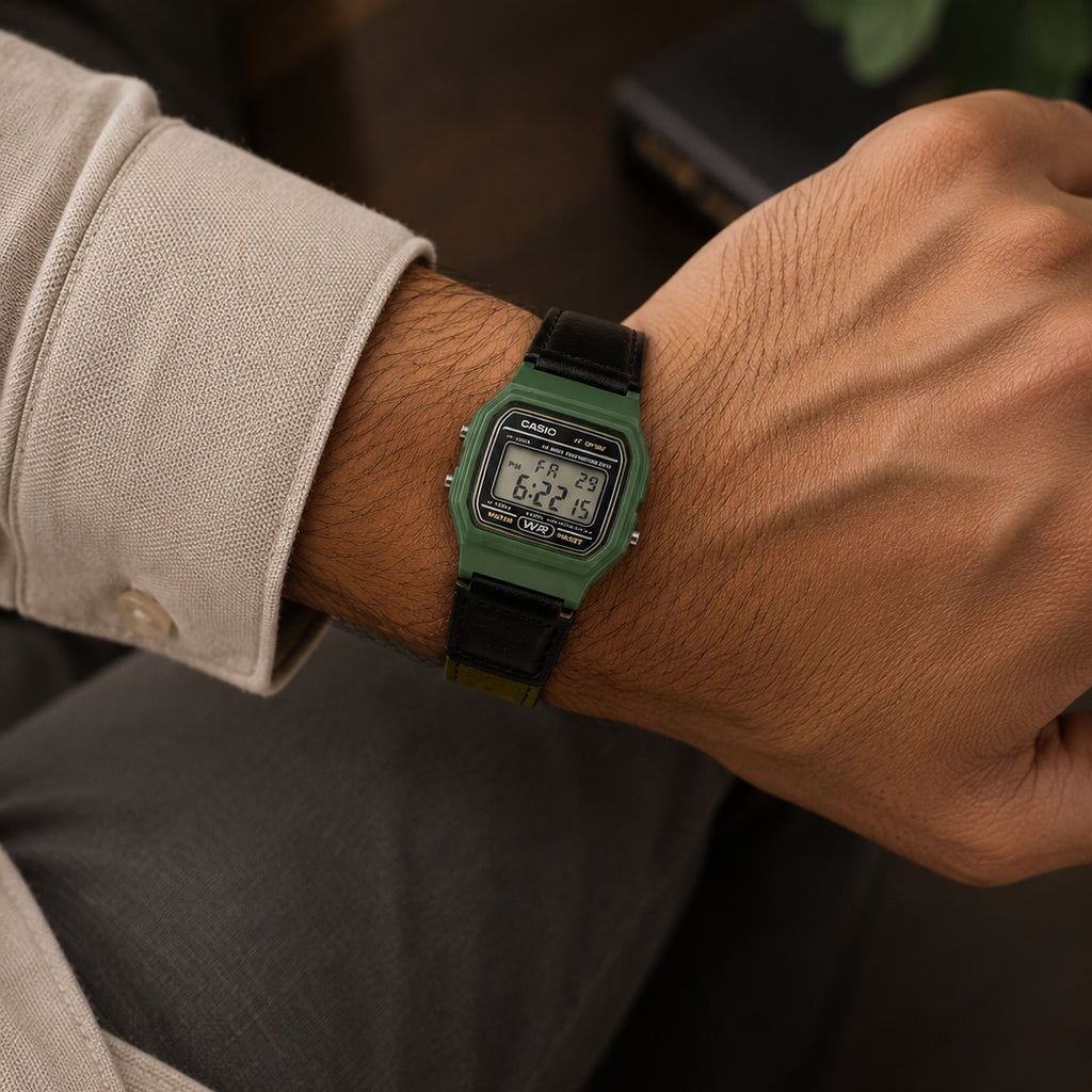 WATCH F91W- OLIVE EDITON