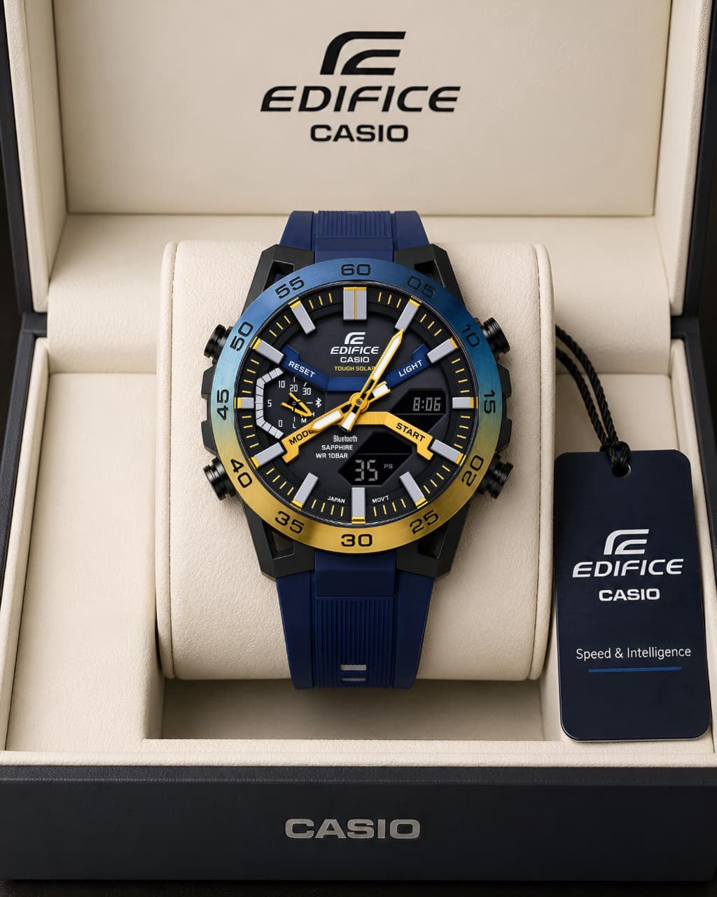 WATCH ECB-2000 BLUE