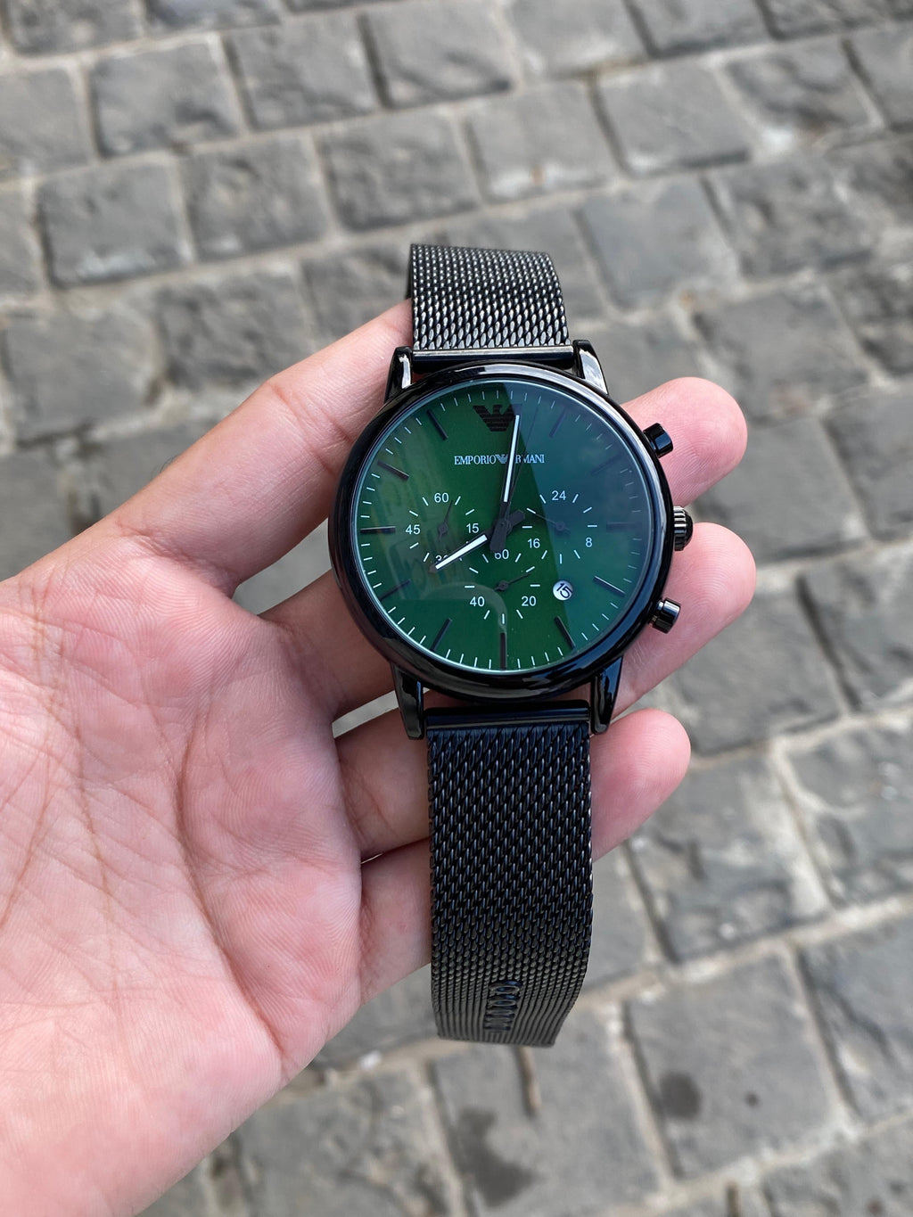 WATCH ARMANI GREEN