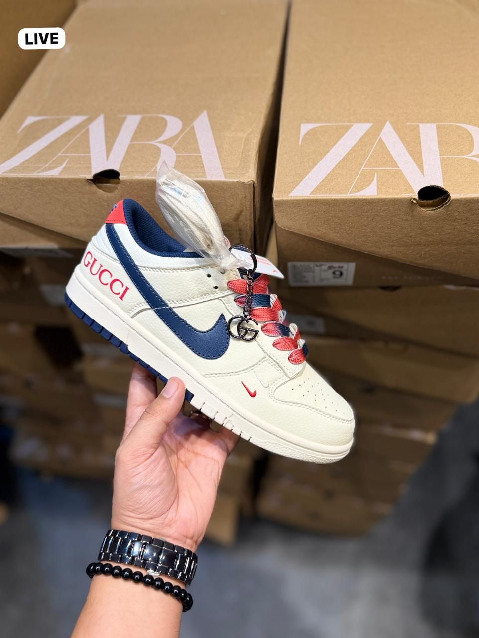 SB DUNK X GUCCI CUSTOM