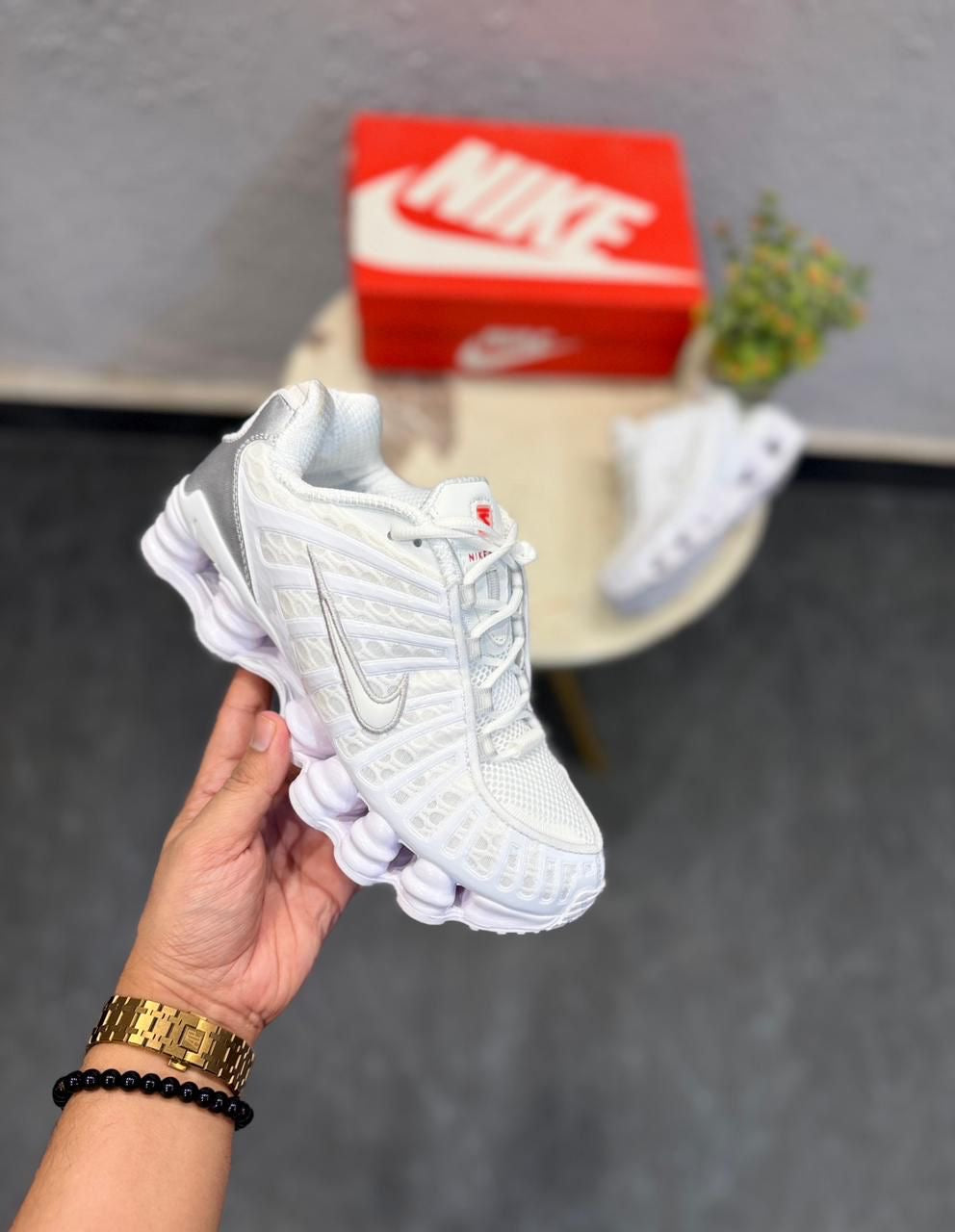 SHOX TL TRIPPLE WHITE