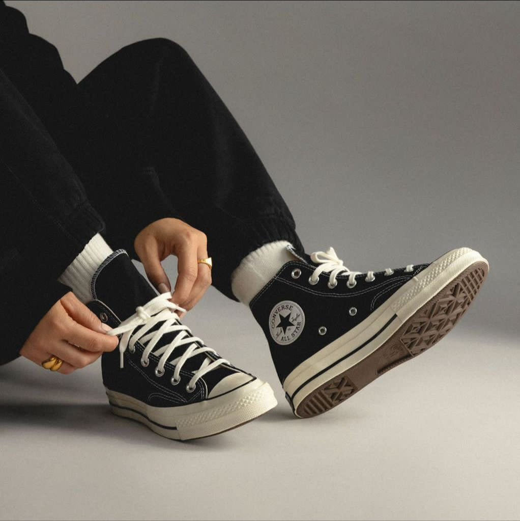 CONVERSE CHUNK 70 MID BLACK