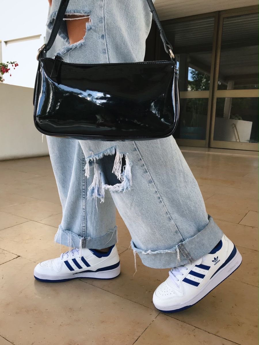 ADIDAS FOURM 84 WHITE BLUE