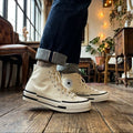 CONVERSE CHUNK MID PLUS WHITE