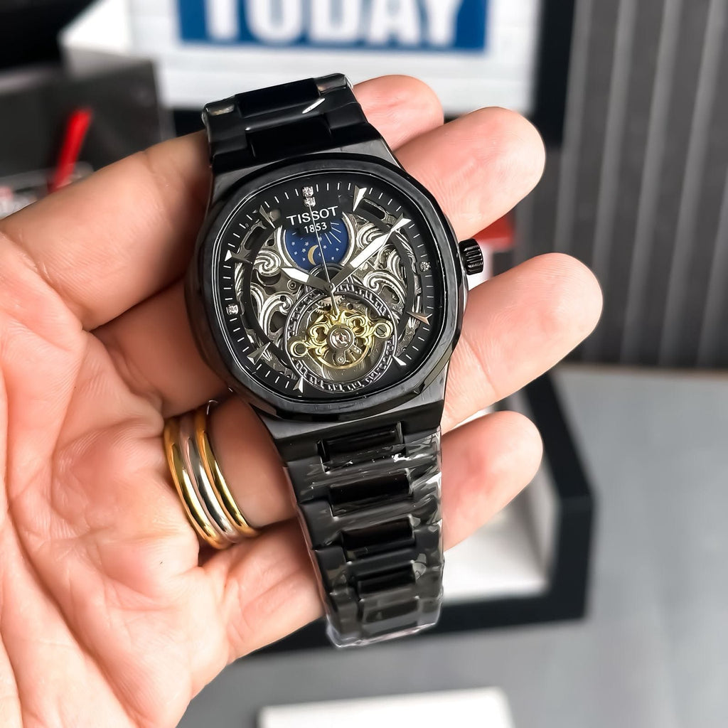 WATCH AUTOMATIC BLACK