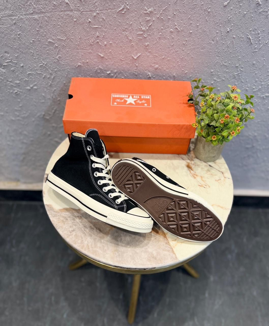 CONVERSE CHUNK 70 MID BLACK