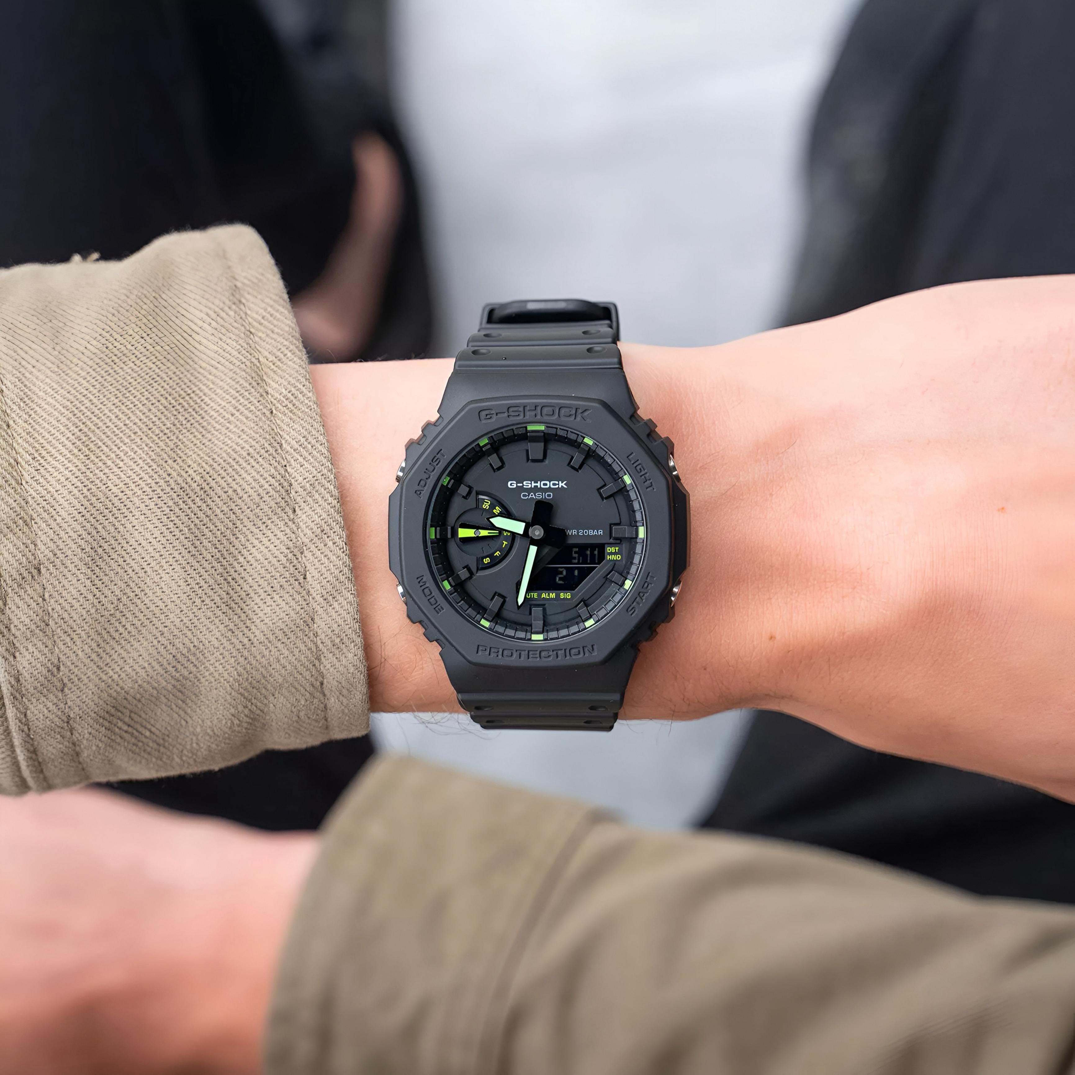 WATCH GA-2100 GREEN