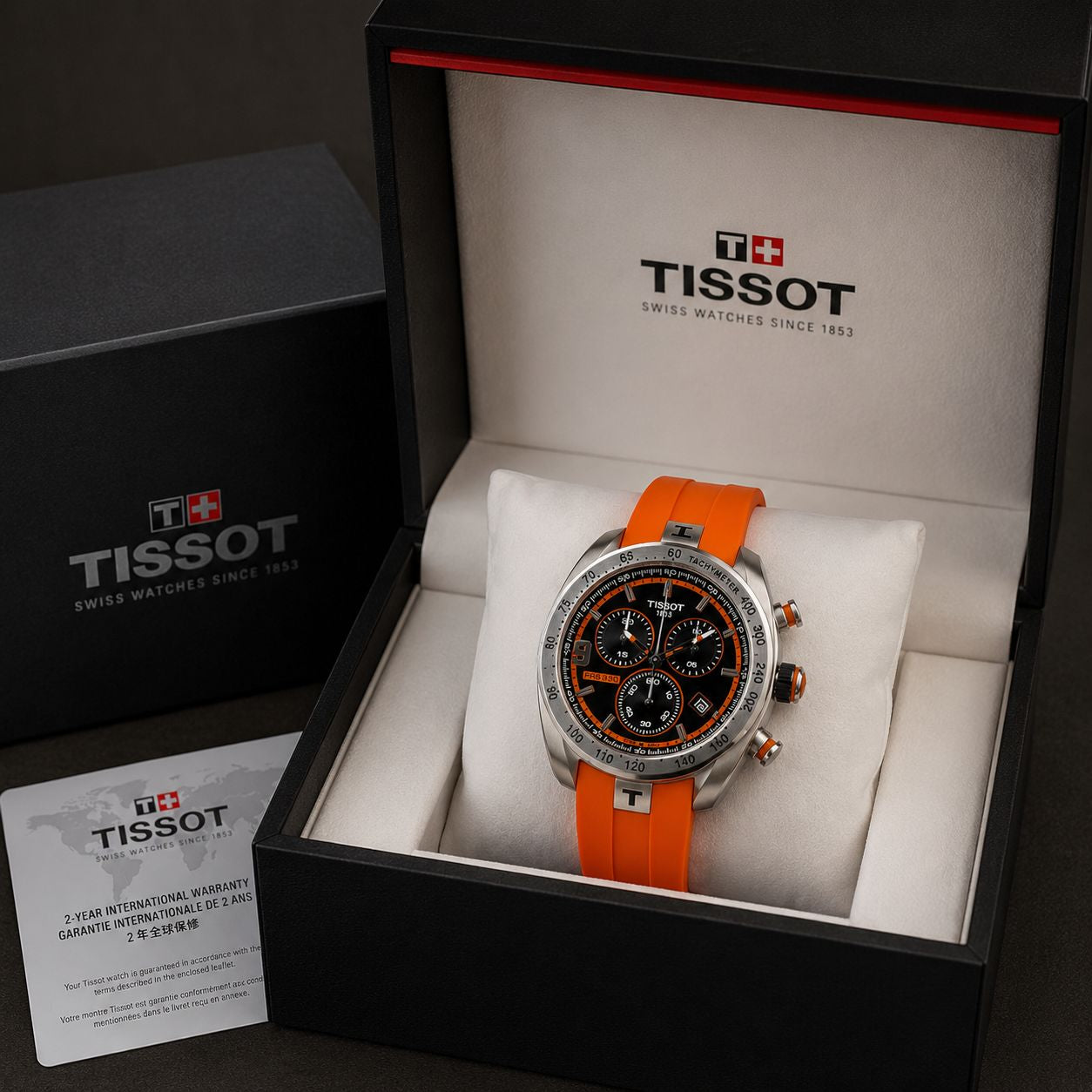 TISSOT PRS 330 ORANGE