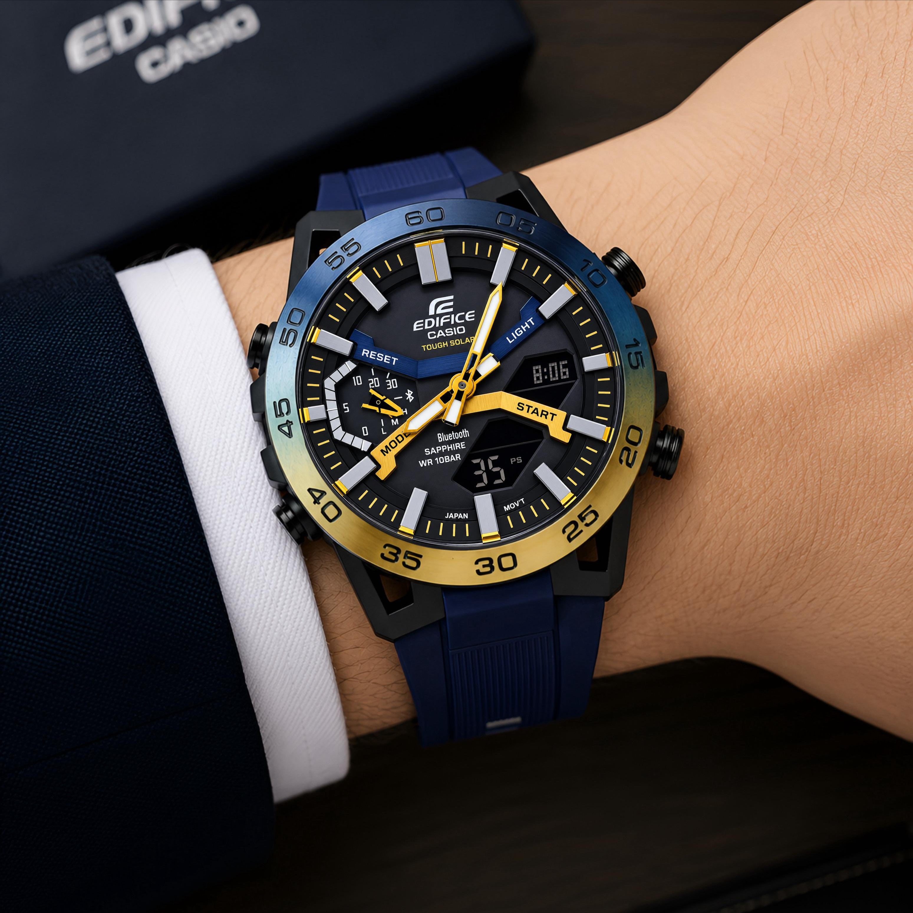 WATCH ECB-2000 BLUE