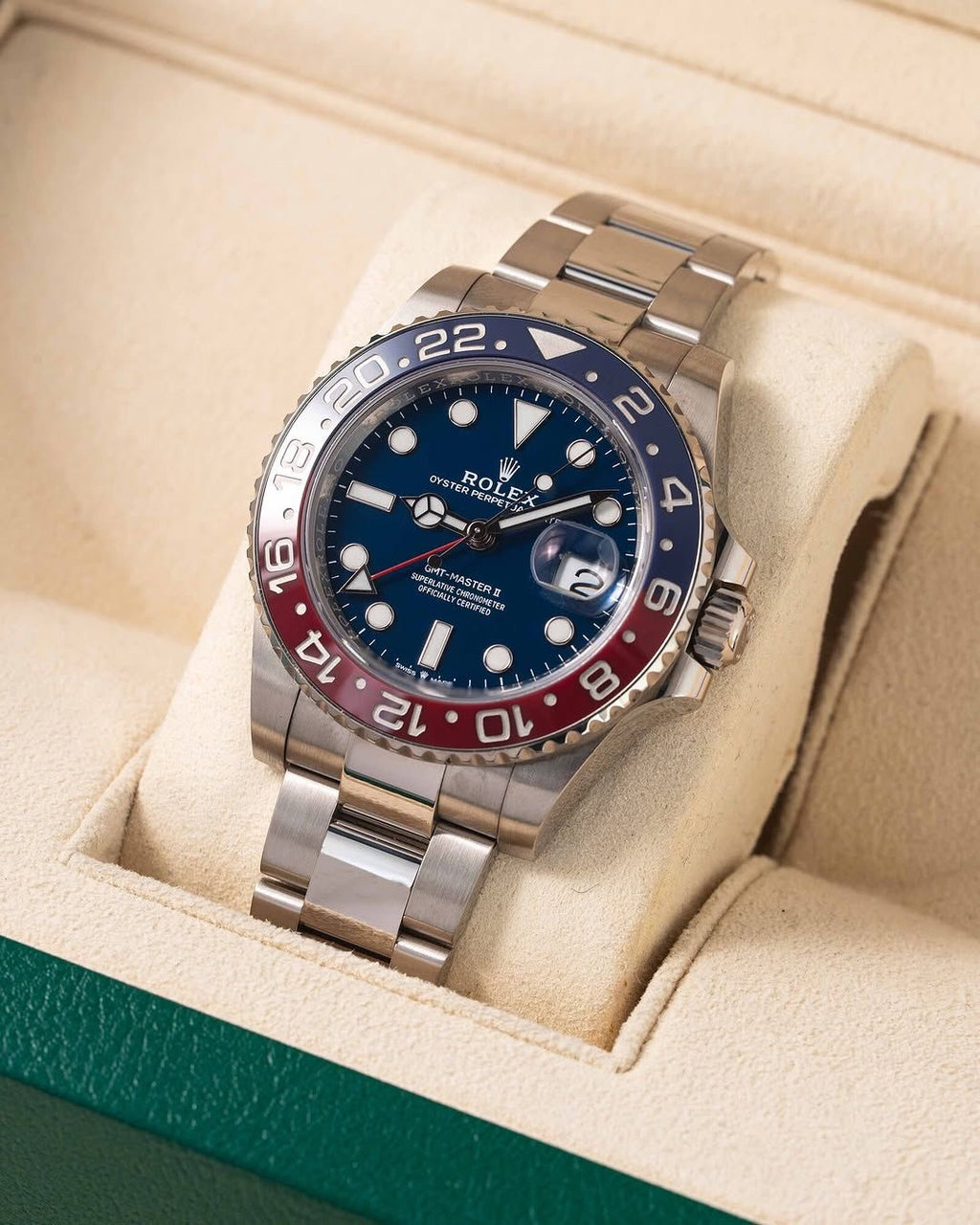 WATCH GMT MASTED PEPSI