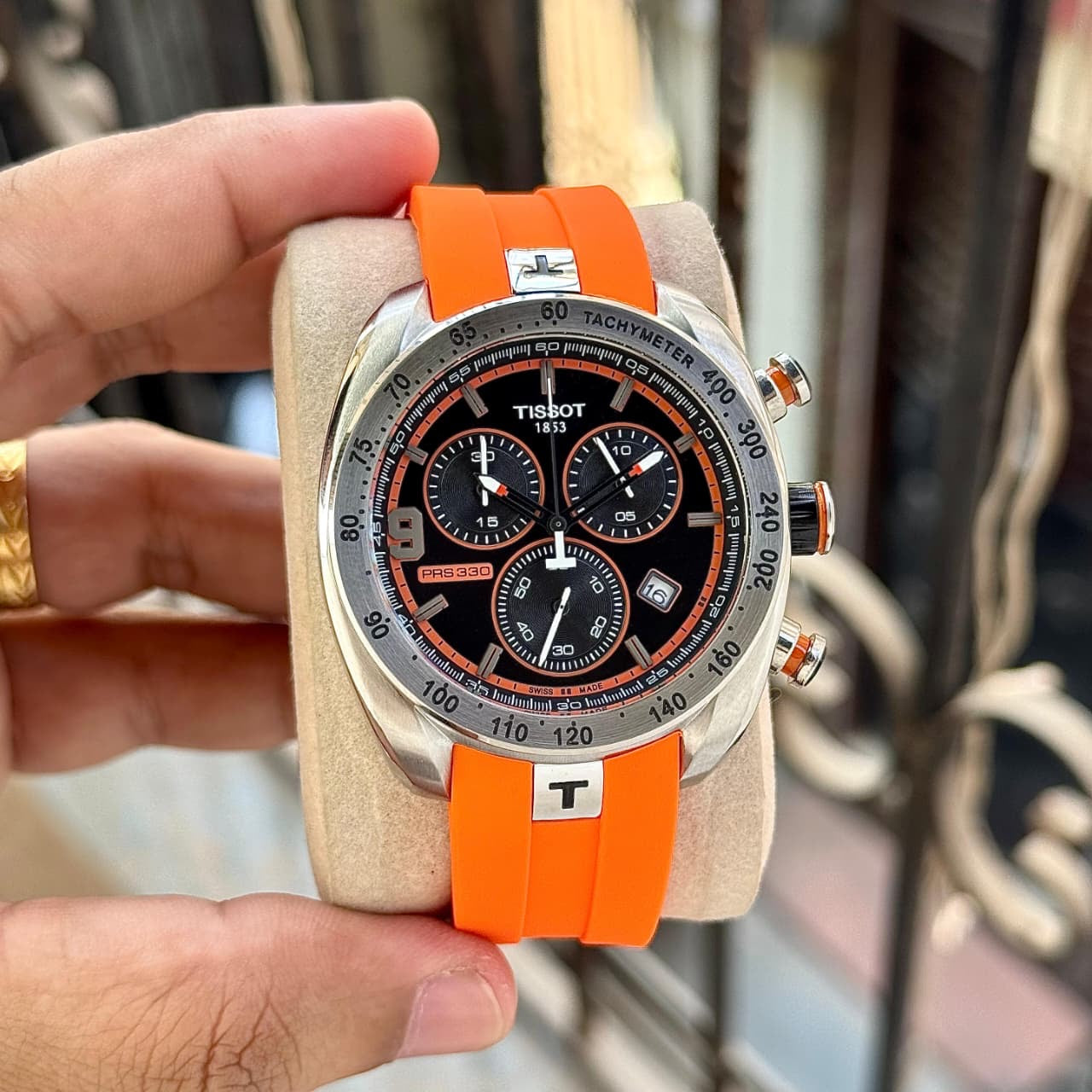 TISSOT PRS 330 ORANGE