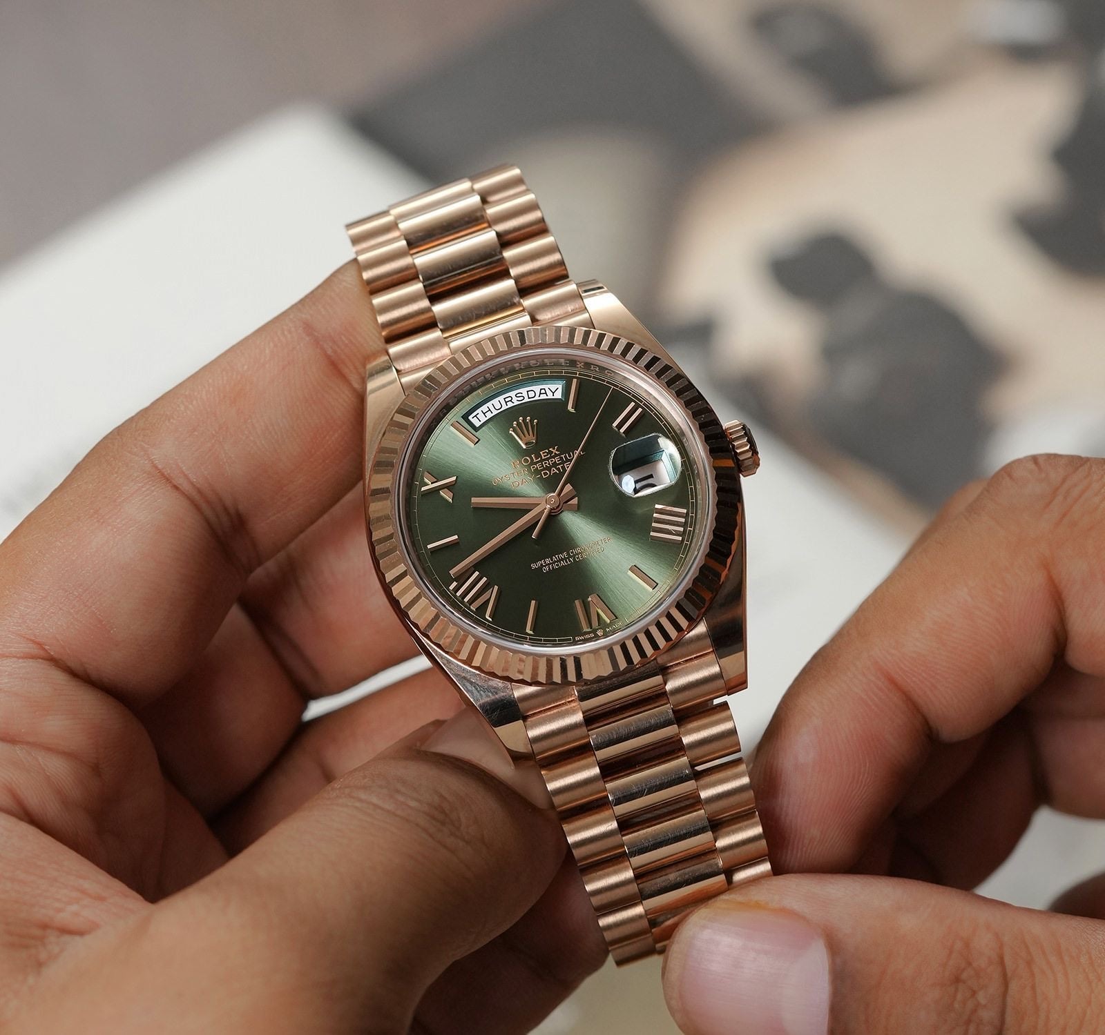 WATCH OYSTER DAY DATE