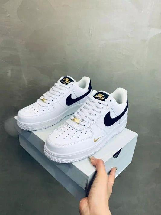 AIRFORCE ONE WHITE BLACK GOLD