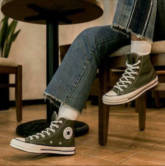 CONVERSE CHUNK 70 ARMY GREN