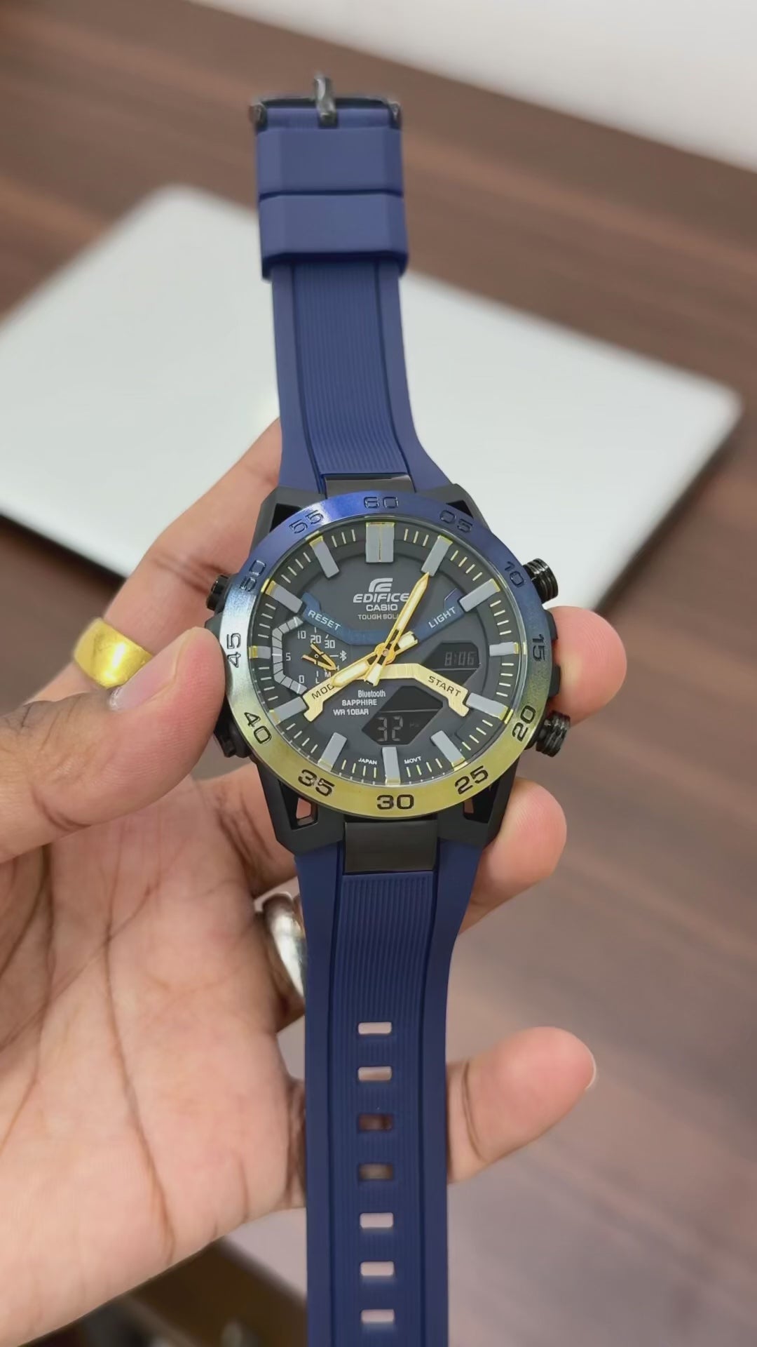 WATCH ECB-2000 BLUE