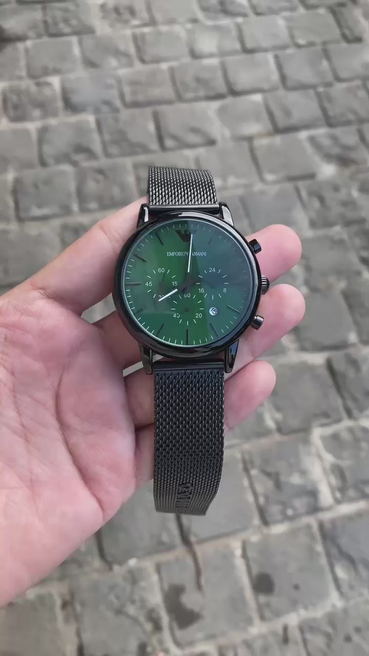 WATCH ARMANI GREEN