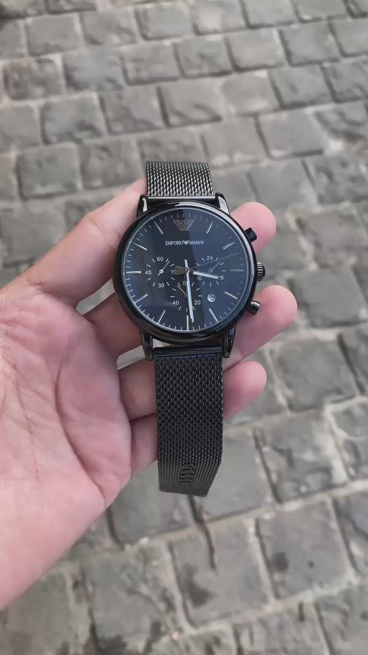 WATCH ARMANI BLACK
