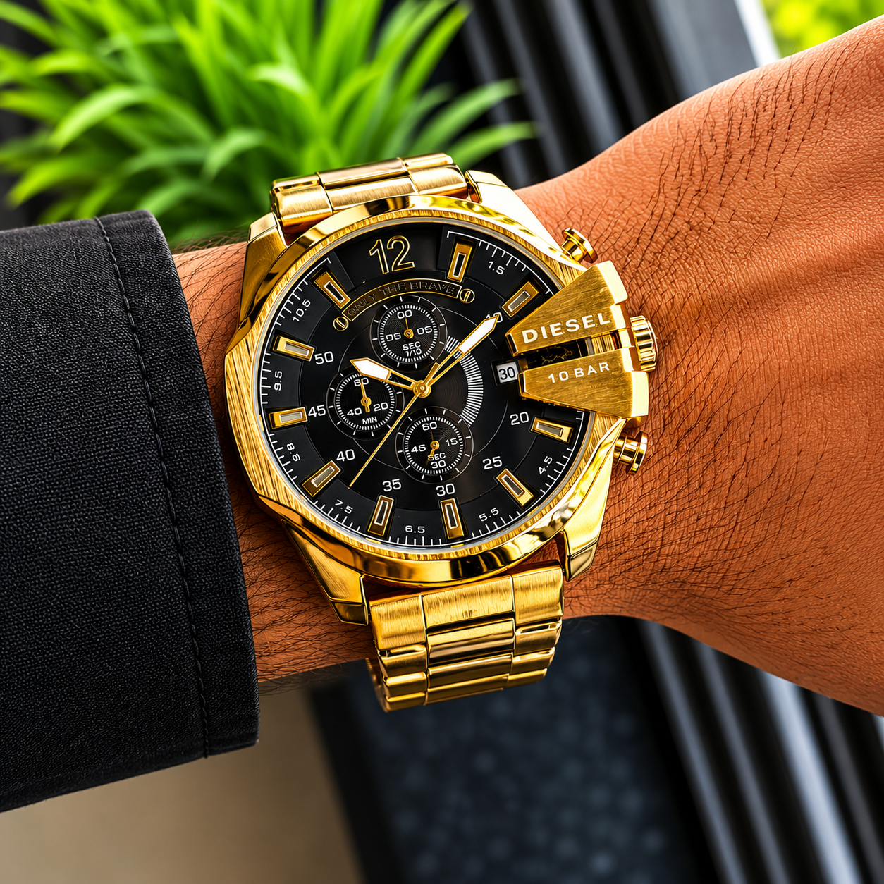 WATCH 10BAR GOLD